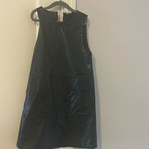 Zara girls pleather dress